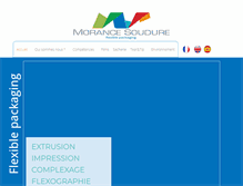 Tablet Screenshot of morance-soudure.fr